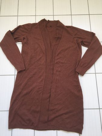Chicoree Cardigan Damen Gr. S braun Übergangsjacke