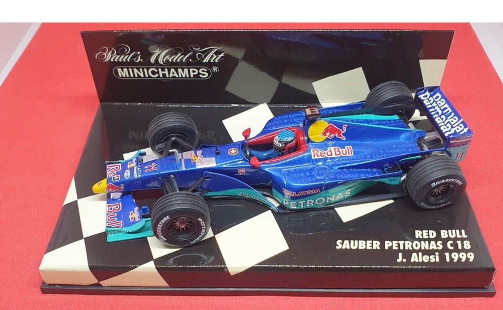 F1 benetton renault b 197 j. Alesi 1/43° minichamps neuve