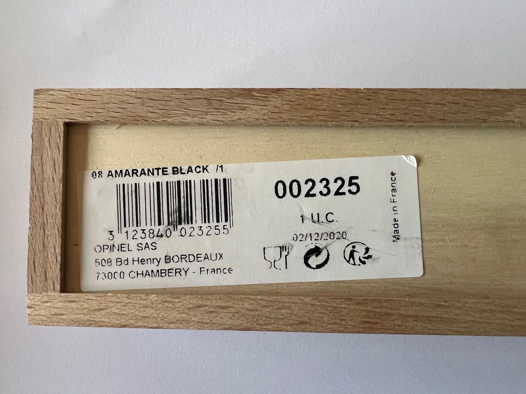 Opinel Coltelli tascabile: Opinel Amarante Black – Nuovo (secondo la descrizione) da Genève venduto da cre_28tz 4