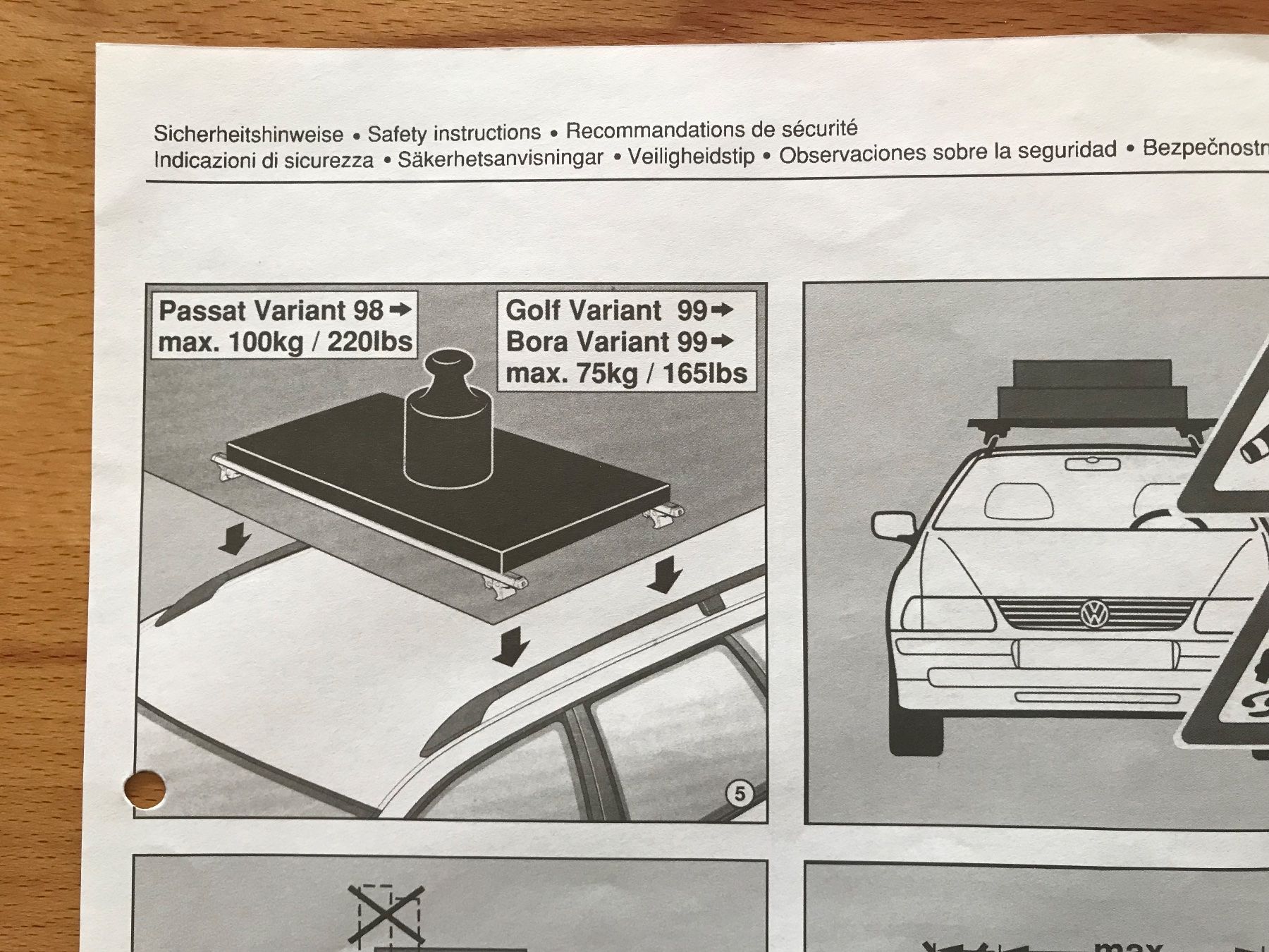 VW Dachträger: VW Dachträger mit Montageanleitung – Gebraucht aus Nesselnbach von Goodprice3 2