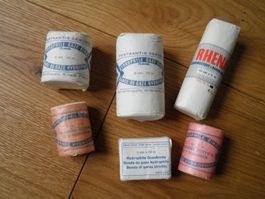 6x Huttwil, Apotheke Drogerie (Gaze Samariter) RAR!!