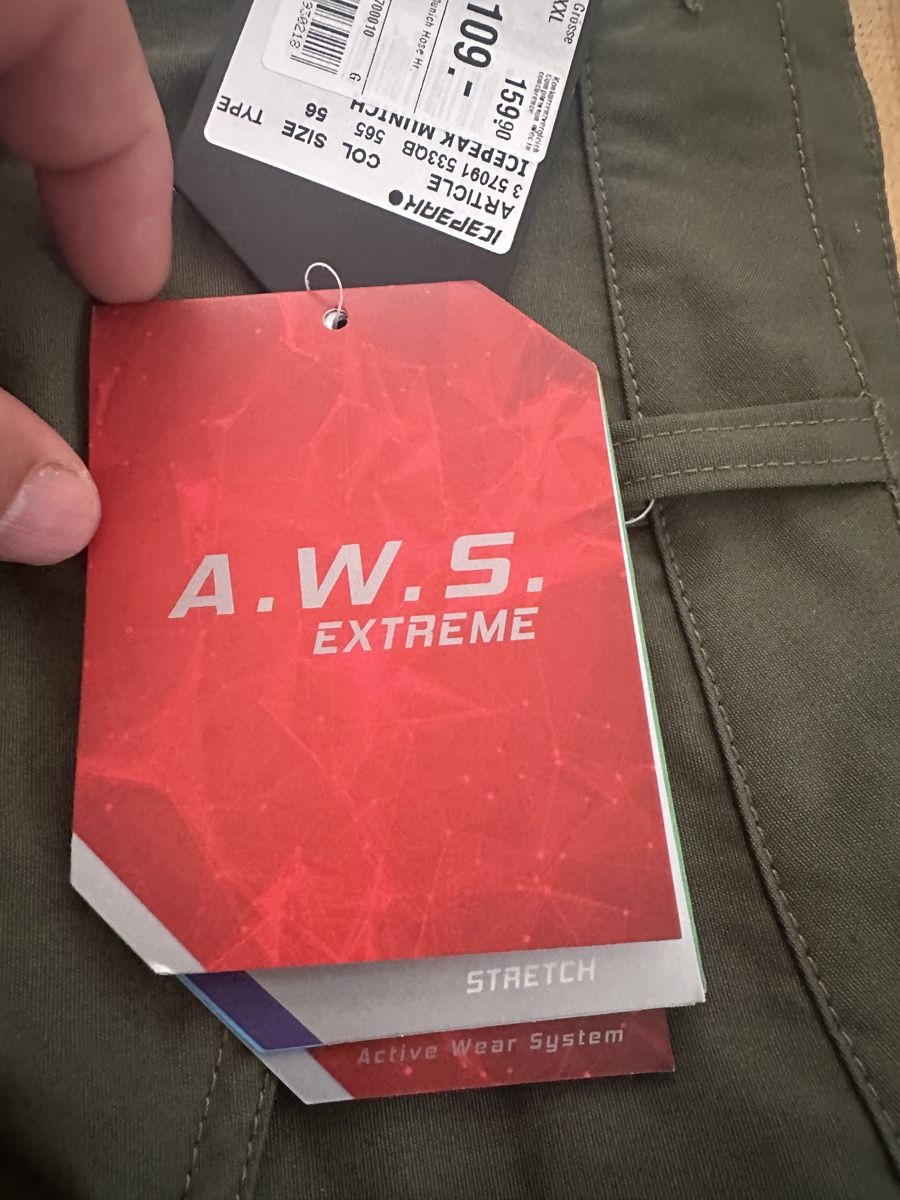 Icepeak Pantaloni: Icepeak Munich Hose Hr, olive, M – Nuovo e nell'imballaggio originale da Neuchatel venduto da feta_ze 2