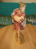 Montafoner Krippenfiguren, Schafhirt,  E. Pfefferkorn, Holz