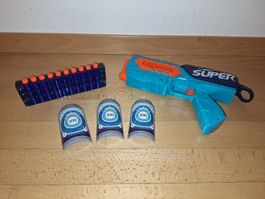 Nerf Pistole, Patronen & Zielscheiben