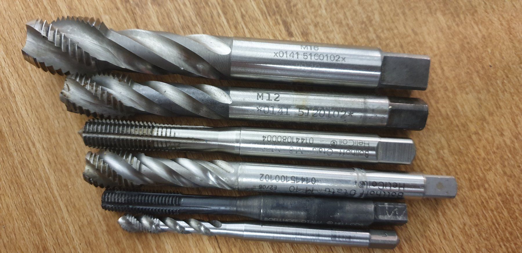 Tutti gli attrezzi: Helicoil gewindebohrer set – Usato da Langenthal venduto da Physycer0 3