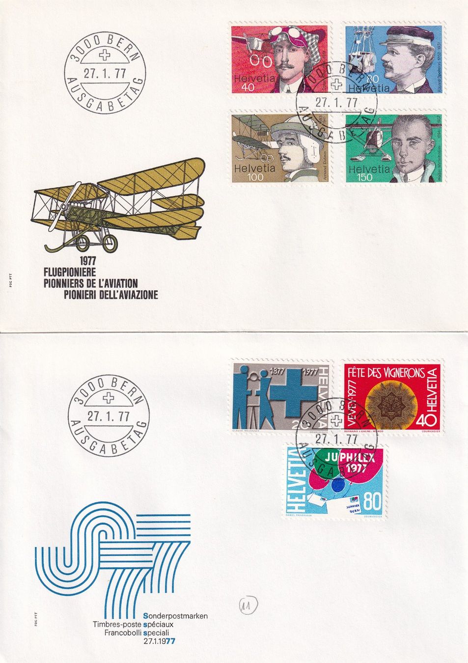 Tutti i francobolli: Lot 8 Briefe FDC 1974 - 1977 – Usato da Rossa venduto da becky05 2