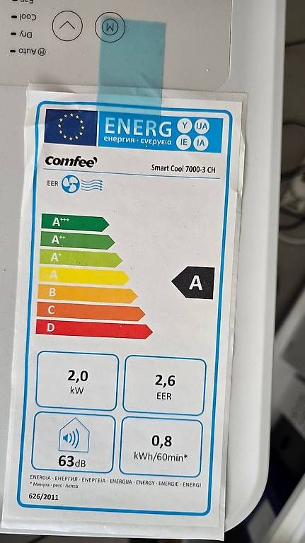 Comfee Climatiseurs: Mobile Klimaanlage Comfee Cool Smart 7000-3 CH – D'occasion à Locarno par Bbamboo 1