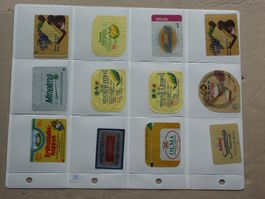 24 verschiedene     Butter   Deckeli