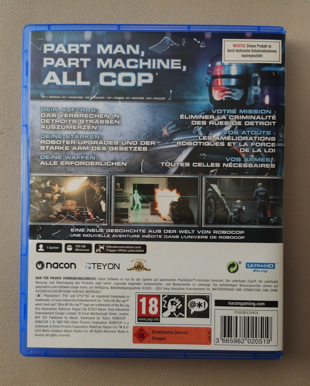 Spiele: Robocop Rogue City PS5 NEUWERTIG – Neu (gemäss Beschreibung) aus Bern von breesell321 1
