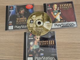 Tomb Raider ps1 pack 4 jeux FR