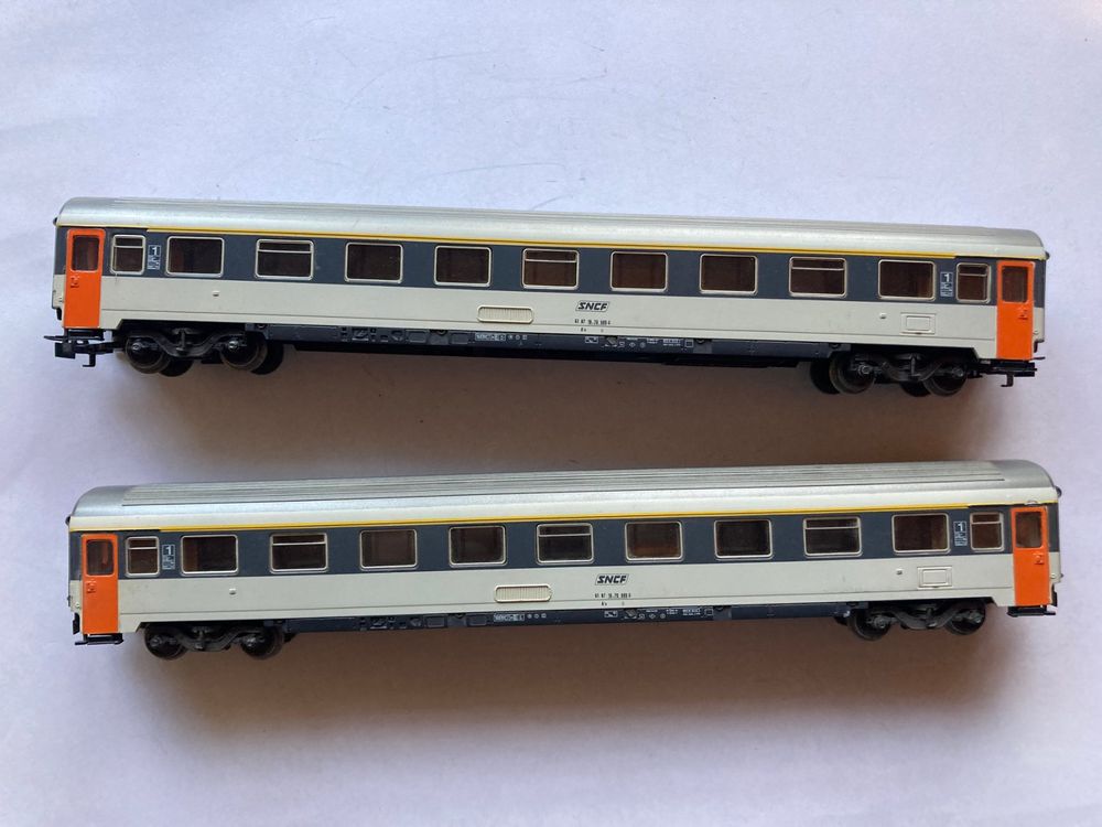 LS MODELS WORLD * SNCF Voiture Vu RIC * A9u 61 87 19-70 967-6 * livrée