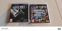 2 PS3 Spiele Call of Duty Black Ops II  und GTA 5 Set