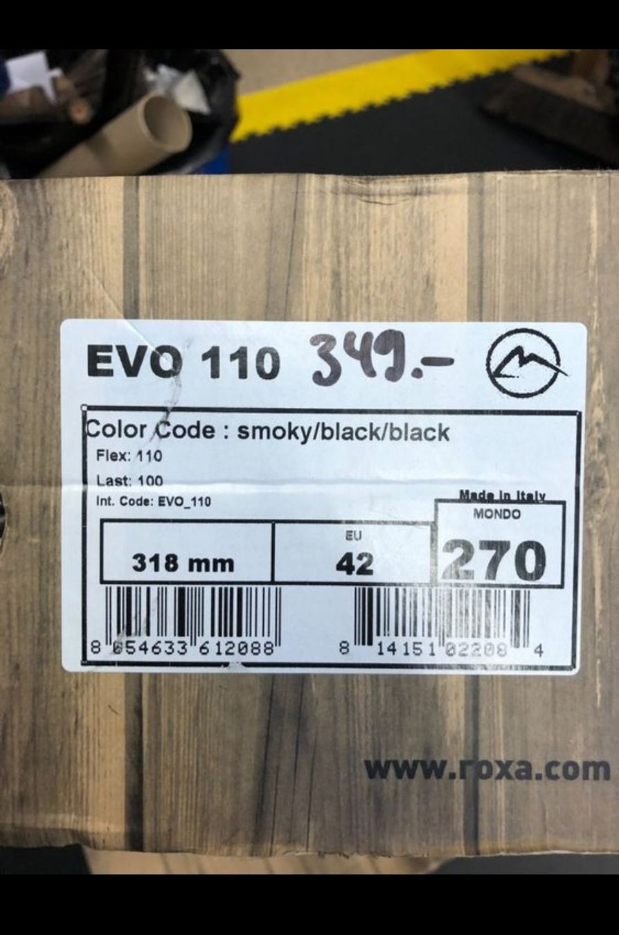 Scarpe da uomo: Skischuh Roxa Evo 110 – Usato da Basel venduto da Popeye4052 2