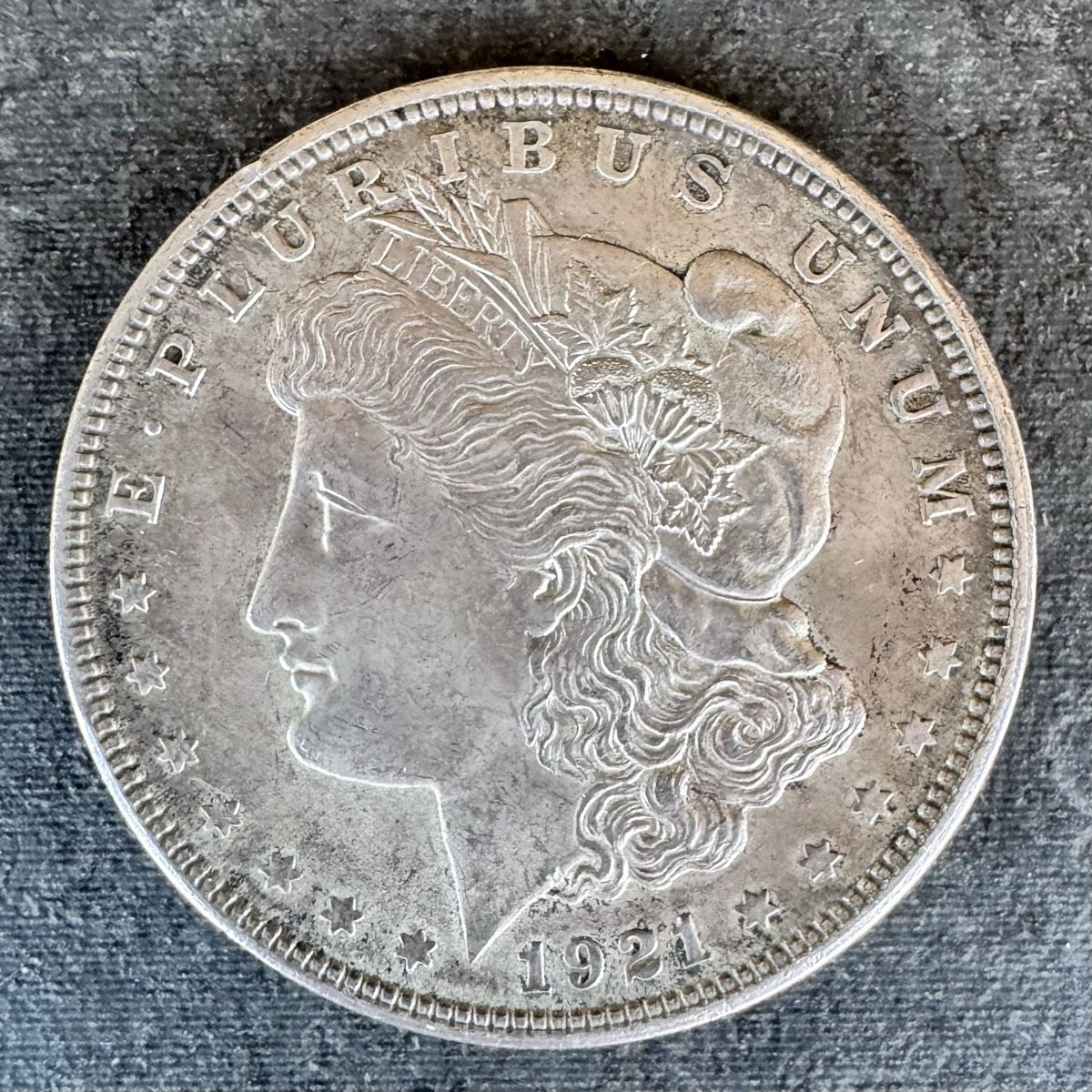 Tutti le monete: Morgan Dollar 1921 – Usato da Meilen venduto da coins4sale
