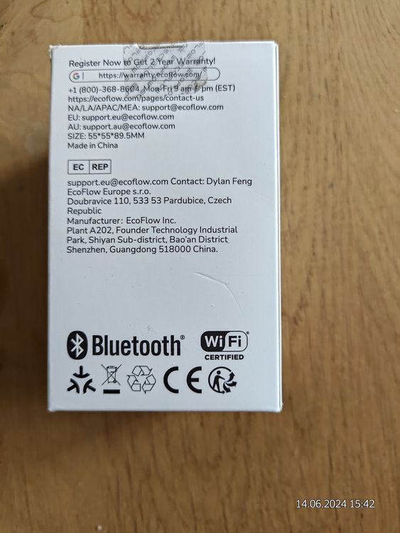 Produktbild von Wiederverwendbarer Temperatur-Datenlogger – USB, PDF-Bericht, 10.000 Messpunkte, IP68 Wasserdicht, -30 Bis 70 °C