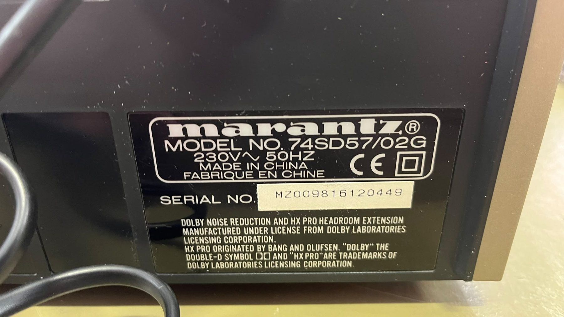 Marantz Audio- & Mediensysteme: Marantz Stereo Kassettendeck SD-57 – Gebraucht aus Lachen SZ von fma8852 3