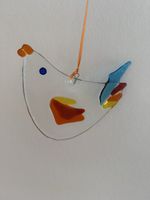 Farbiges Glas zum Aufhängen