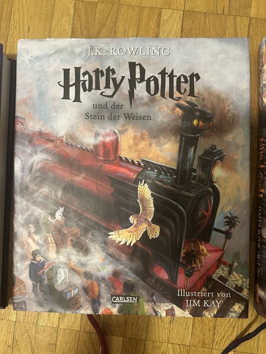 Libri: 4 Bücher Harry Potter – Usato da Zürich venduto da kajama6780 1