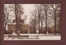 GENEVE en hiver - Promenade des Bastions - Théâtre