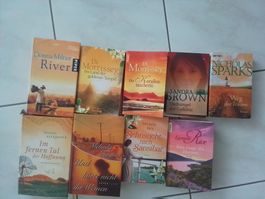 9 Romane Taschenbuch diverse Autoren guter Zustand