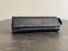 Spazzola lisciante capelli GHD Glide con custodia in pelle