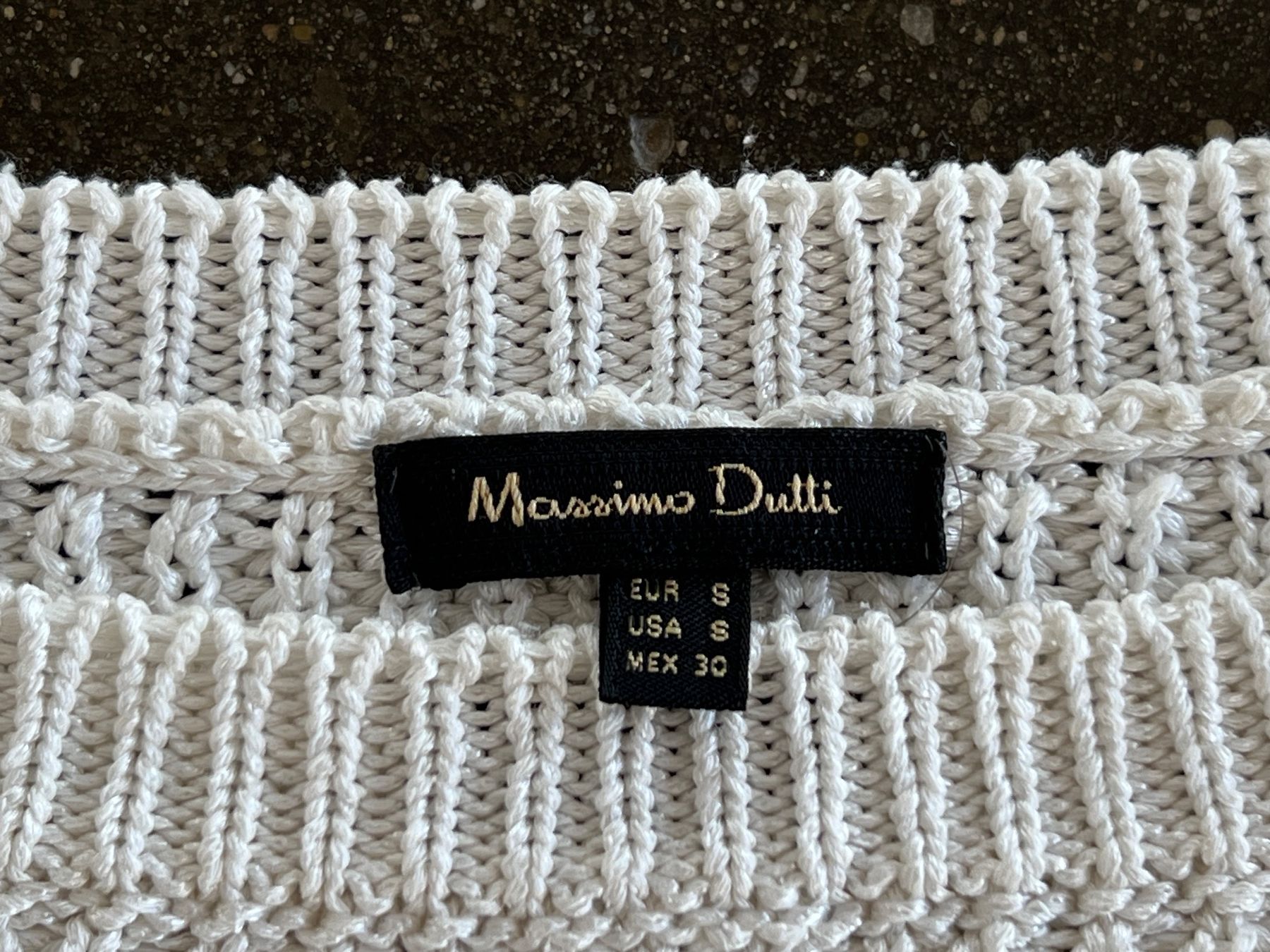 Massimo Dutti Maglioni & Felpe: Massimo Dutti Strickpullover Damen S (passt XS) Weiss – Usato da Büetigen venduto da Jabo 5