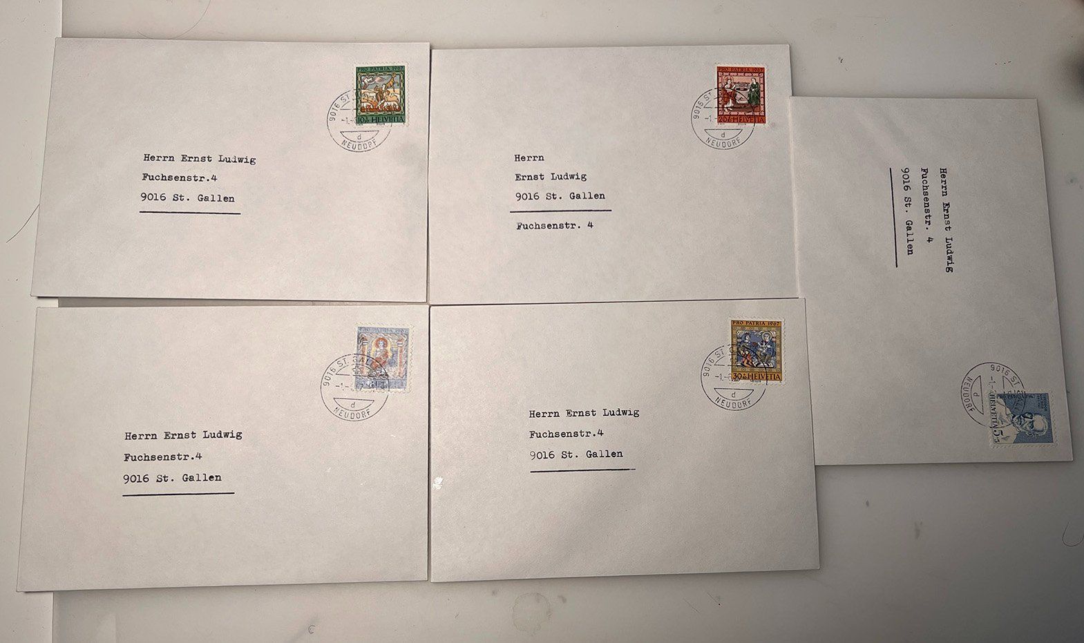 Tutti i francobolli: FDC BUNDESFEIER 1967 lot – Usato da Riva san vitale venduto da abd_p86k