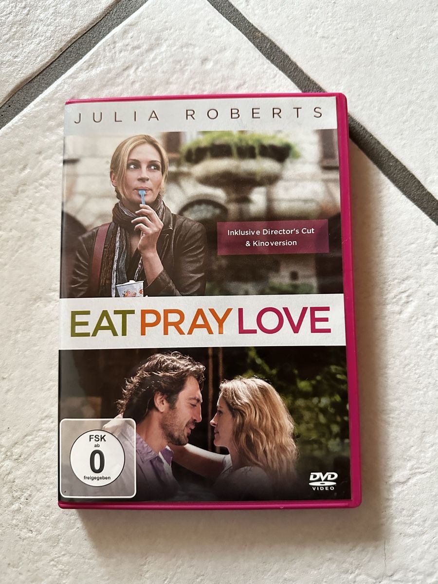 Tutti i DVDs: Eat Pray Love DVD mit Julia Roberts – Usato da Buchs AG venduto da tifena