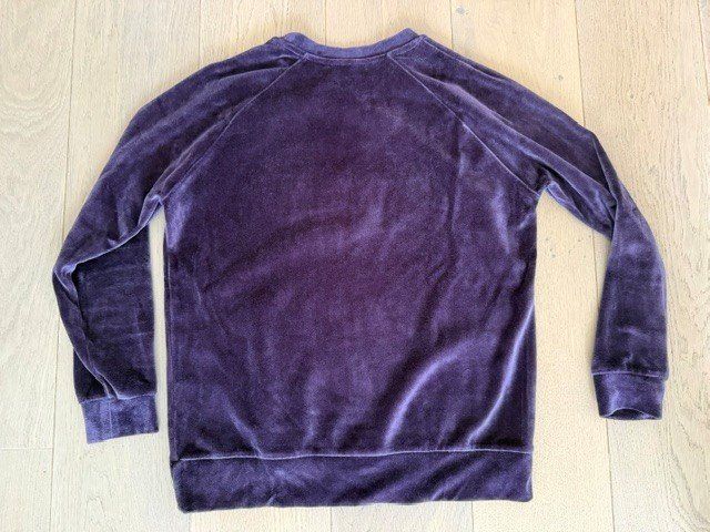 Maglioni & Felpe: Velours Pullover DIVINE YUJ PARIS lila Gr S – Usato da Bern venduto da howi72 2