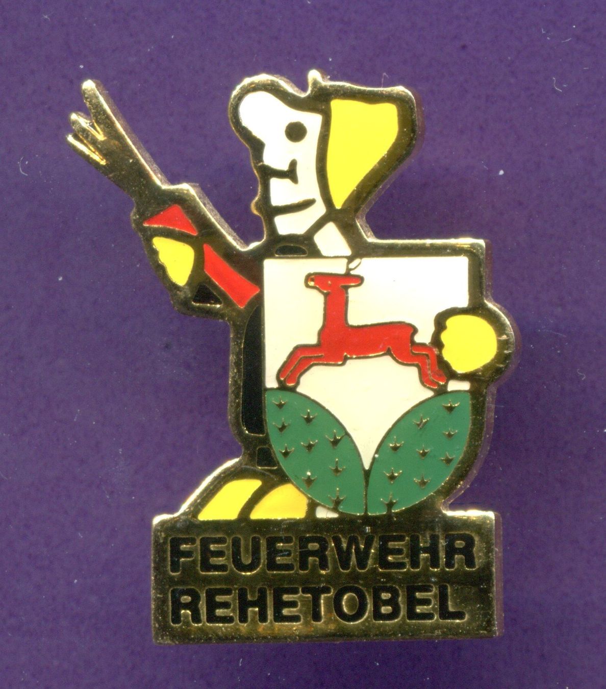 Placchette & Badge: Feuerwehr  REHTOBEL – Usato da Winterthur venduto da Sammleroase