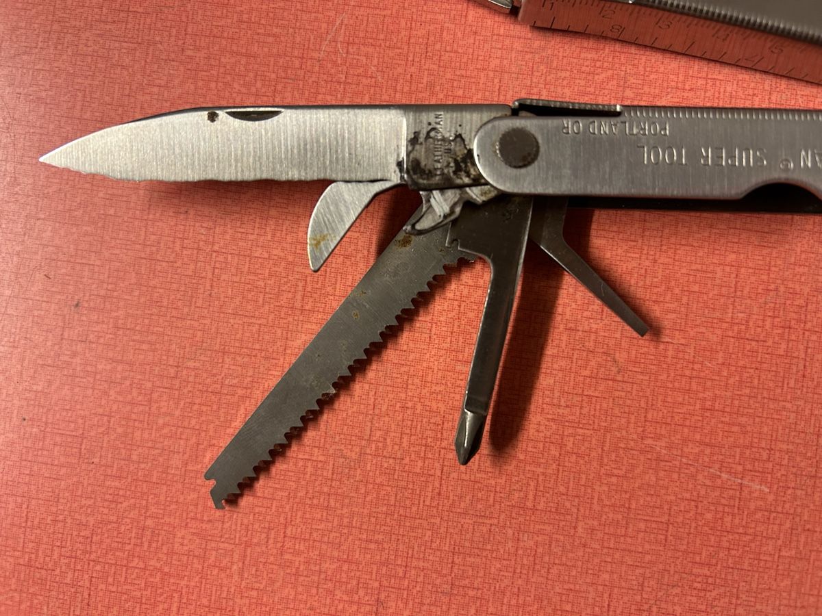 Leatherman Tutti gli attrezzi: Leatherman Super Tool Multi-tool gebraucht mit Etui – Usato da Lanzenhäusern venduto da vic63 3