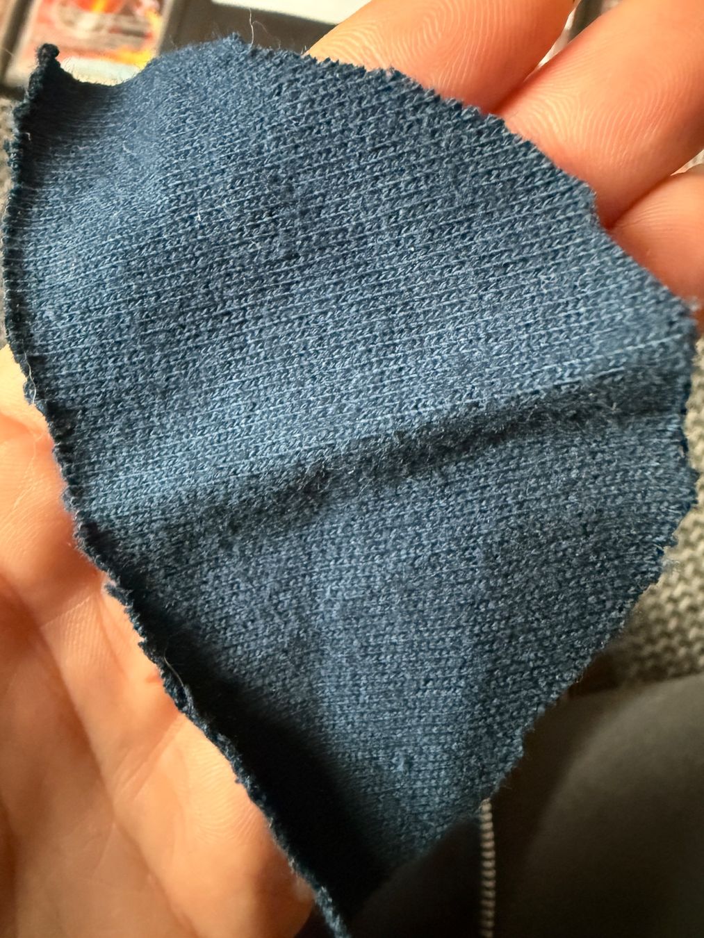 Tessuti: Sweat-Stoff-Rolle Dunkelblau – Nuovo (secondo la descrizione) da Elsau venduto da mintgreen1 3