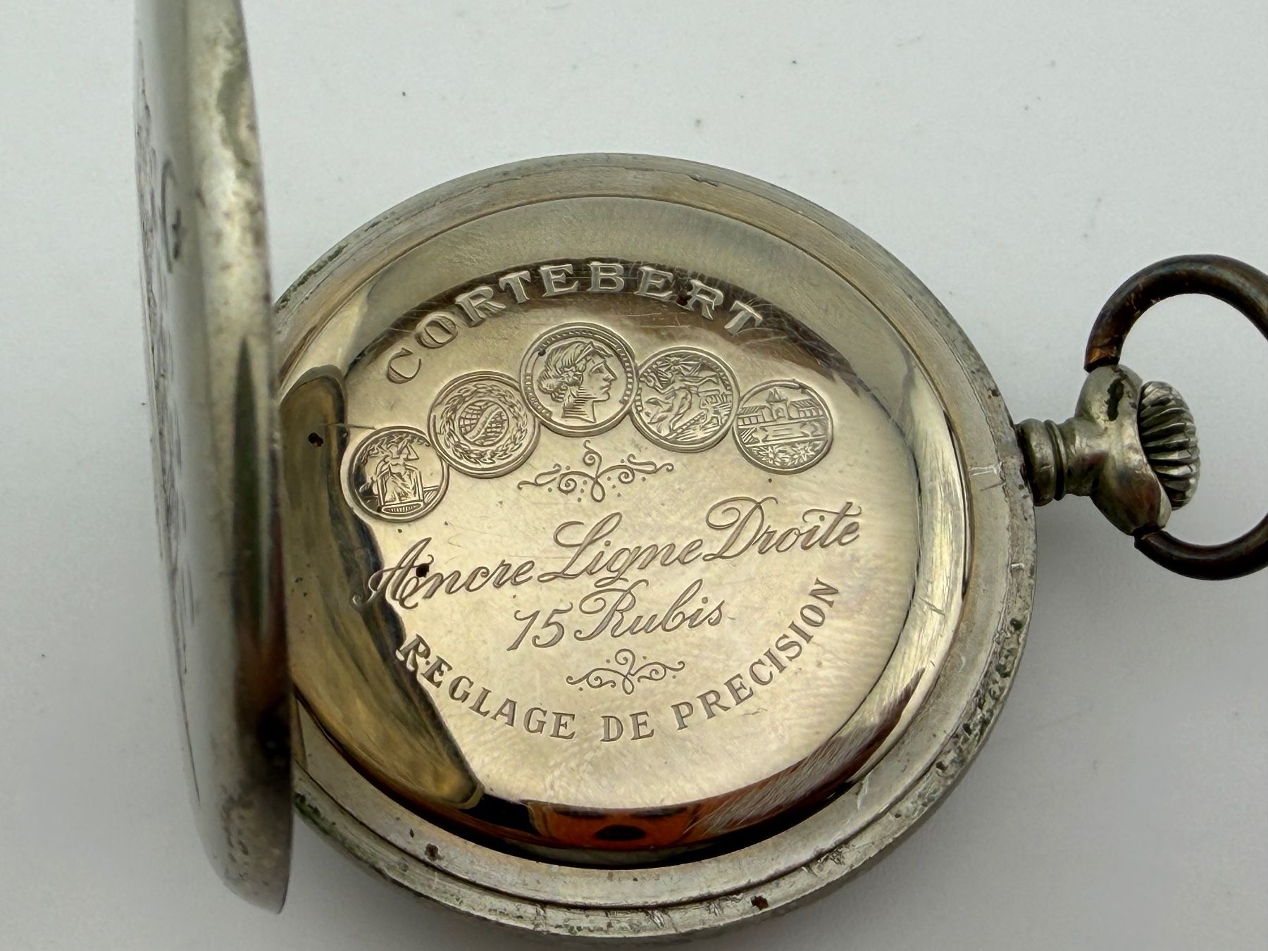 Cortébert Orologi: Alte CORTEBERT montre de poche mécanique – Difettoso da Biel/Bienne venduto da MrP_WatchesBiel 8