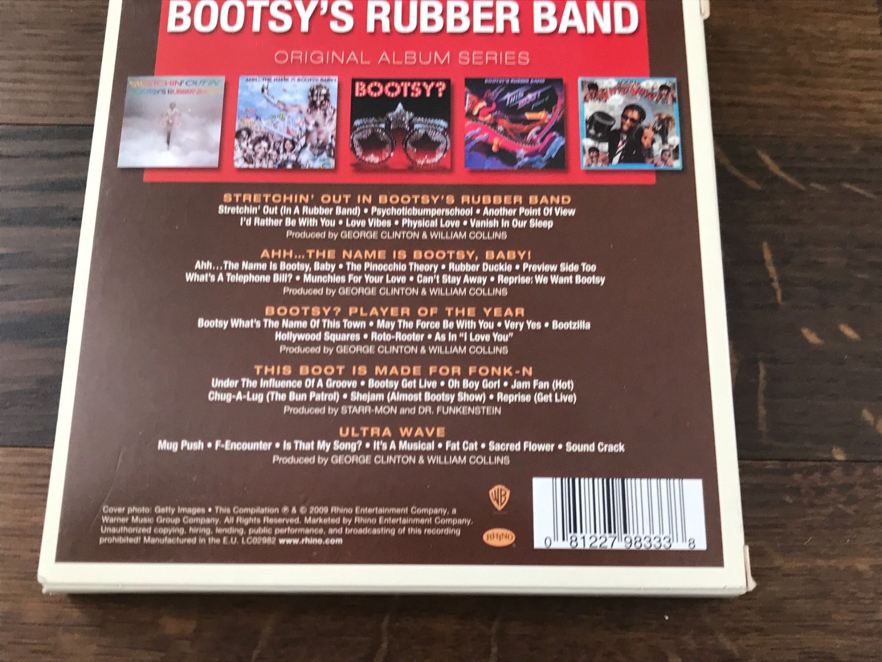 CD: BOOTSY'S RUBBER BAND - 5 CD Set – Usato da Buchs AG venduto da Archie 2