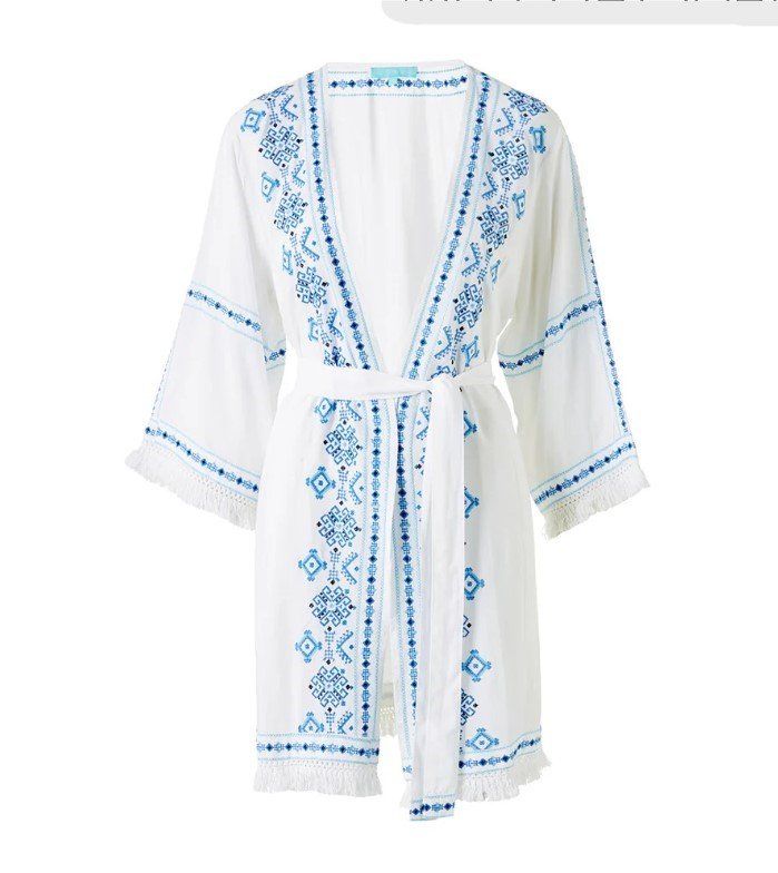 Internationale Kunst: MELISSA OBADASH Kaftan Gr. S (18167) – Neu (gemäss Beschreibung) aus Zürich von fundsachenverkauf
