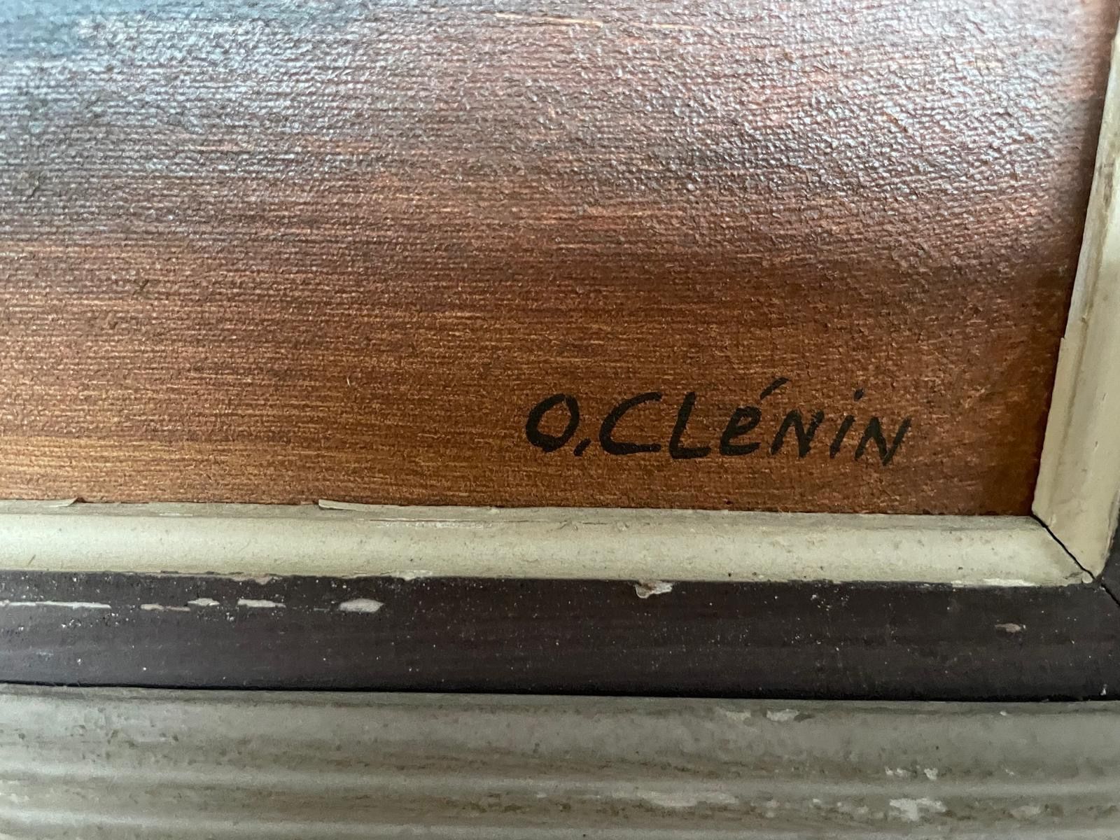 Dipinti: Ölgemälde O. Clénin 48x59cm – Usato da Hitzkirch venduto da Reliko 1