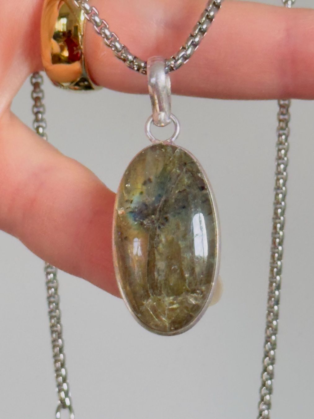 Catenine: Labradorite necklace – Nuovo e nell'imballaggio originale da Genève venduto da AGBERG 5