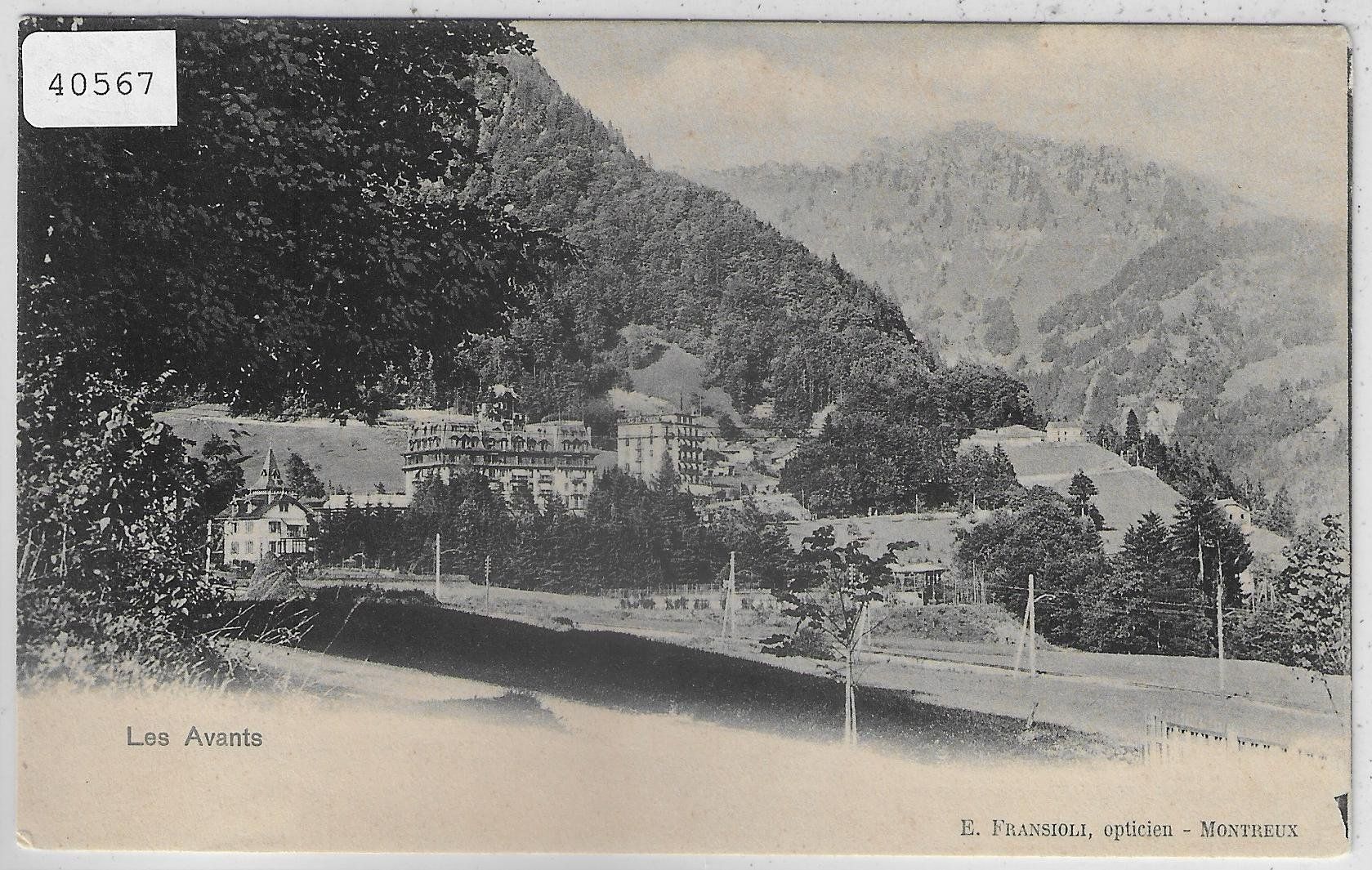 Cartes postales: Les Avants – D'occasion à Ettingen par Kartenplanet