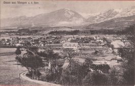 Wangen a Aare BE Flugaufnahme  ,  1913