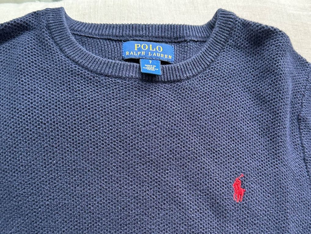 Ralph Lauren Pullover & Sweatshirts: Ralph Lauren Blue Pullover Size 7, 130, as NEW – Neu (gemäss Beschreibung) aus Montagnola von eva_gm6j 3