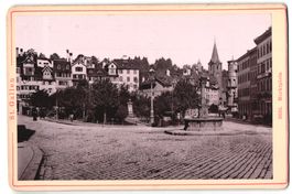 Fotografie St. Gallen, Marktplatz, Stadt