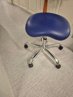 Topstar, Hocker, Leder, Body Balance, m. Rollen,Topp Zustand