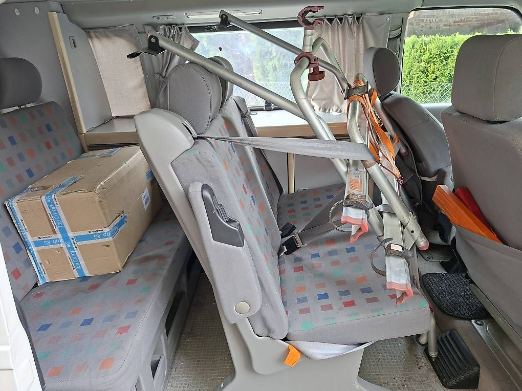 VW Veicoli da campeggio: Vw t4 California mit Klima – Usato da Rothenburg venduto da Nosta4 4