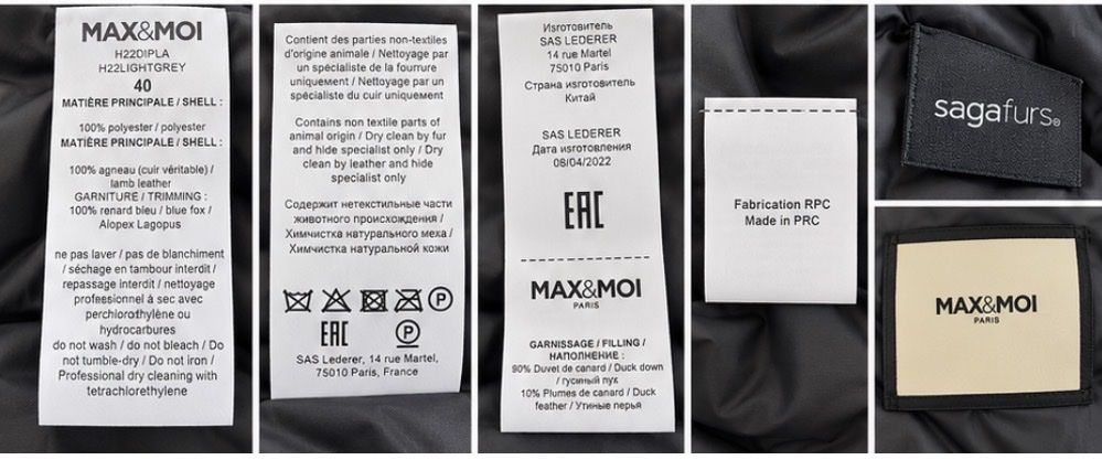 Max & Moi Vestes: Veste de luxe - MAX & MOI -  T.40 – D'occasion à Susten par SwingGirl19 2