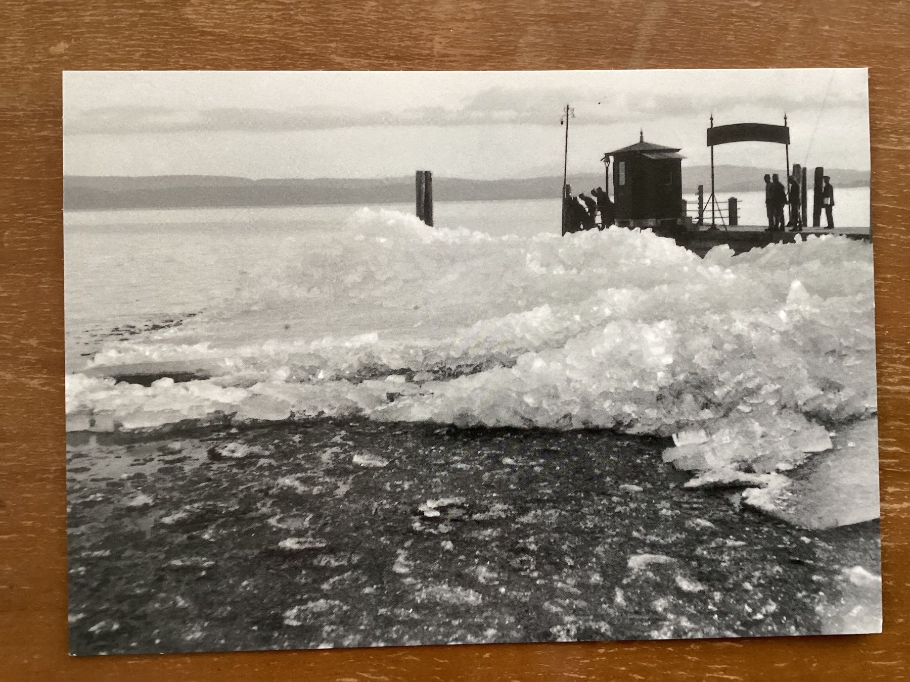 Cartoline postali: AK Eis am Ufer. Nachlass Adolf Dietrich – Usato da Zürich venduto da Tolima194