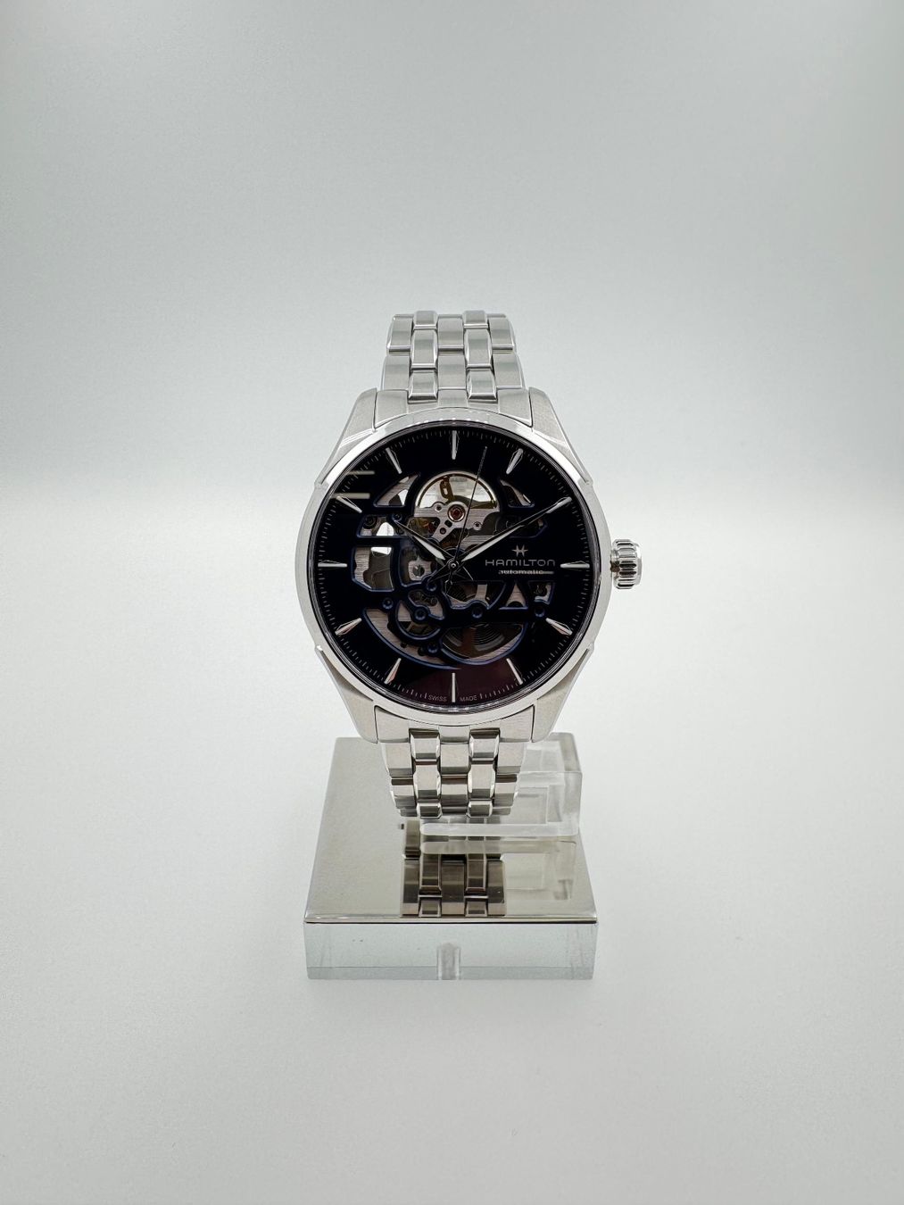 Hamilton Orologi: Hamilton Jazzmaster Skeleton – Usato da Bremgarten AG venduto da uhrenshopp