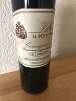Wein ,Villa il Poggiolo’ 1988 /Rarität
