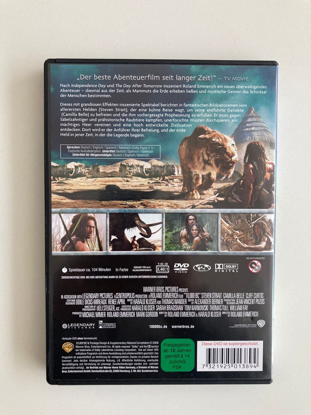 Alle DVDs: DVD | 10.000 BC – Gebraucht aus Basel von Nofretete39 2