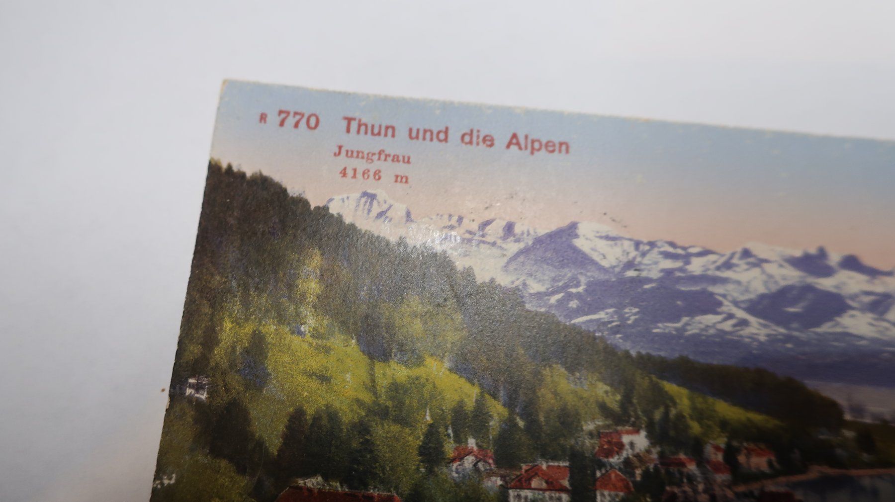Cartes postales: Thun mit die Alpen 1920 – D'occasion à Cormoret par Pascalll2001 2
