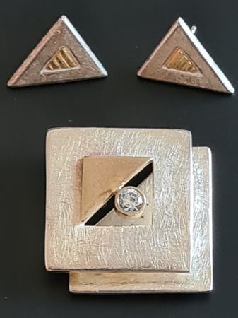 Schöner Silberschmuck Anhänger Ohrstecker 925 silber silver